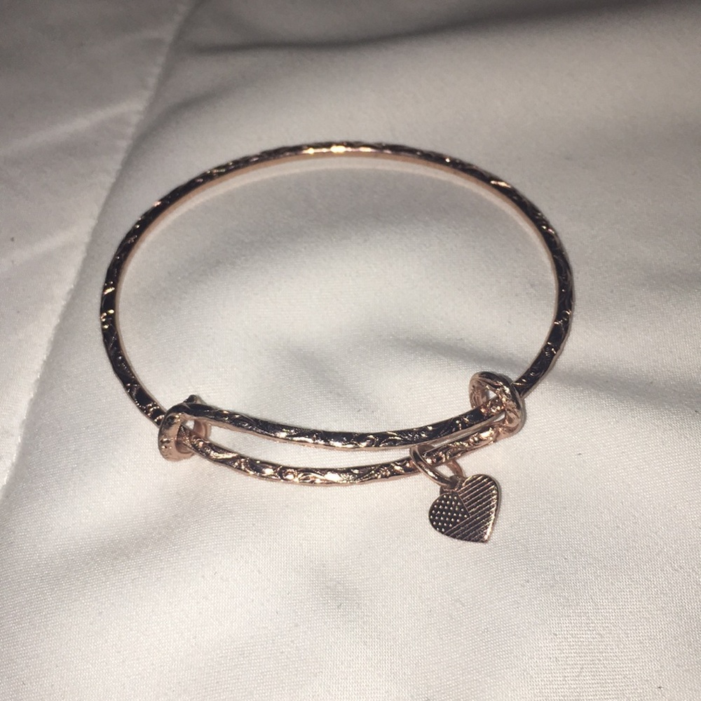 5/$25 ! Rose gold Alex and ani